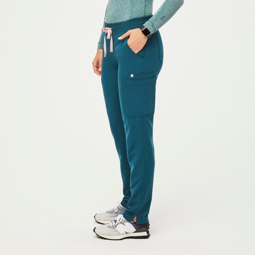 FIGS Yola Caribbean Blue Pant size M